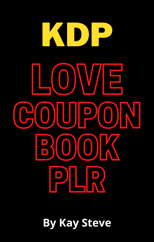 Publishing Love Coupon Books KDP Love Coupon Book PLR