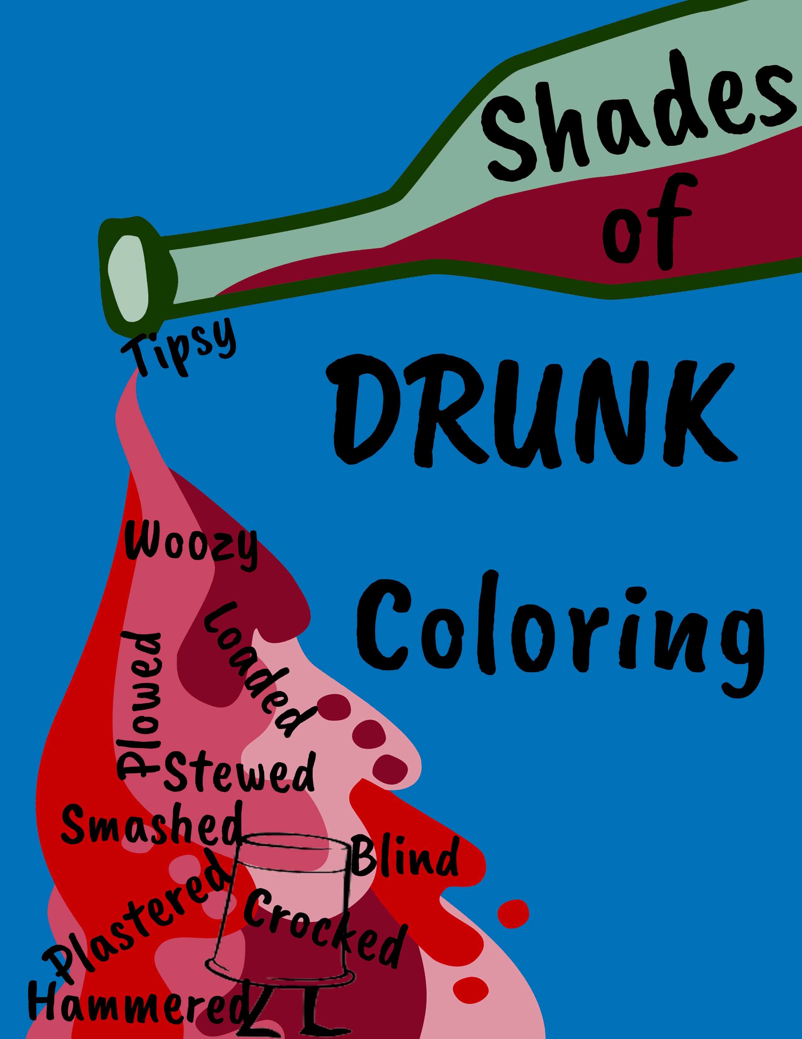 [PLR] Shades of Drunk Coloring and Puzzle Book