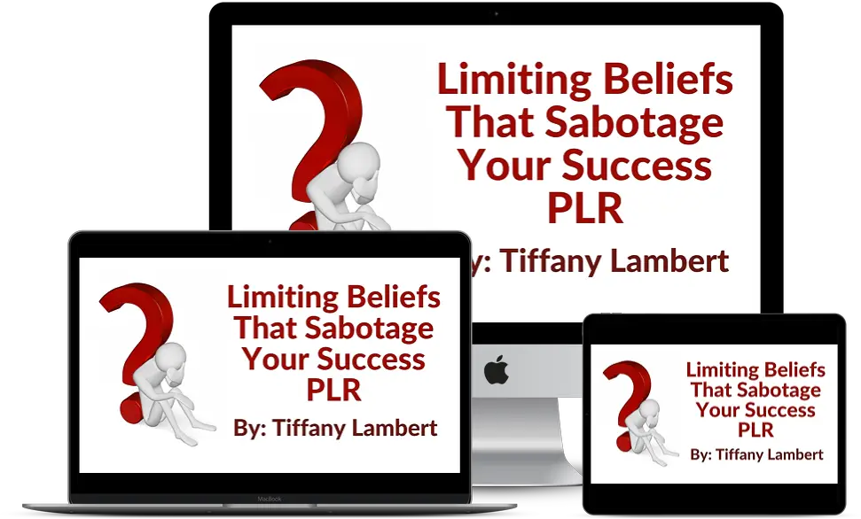 Limiting Beliefs That Sabotage Your Success PLR