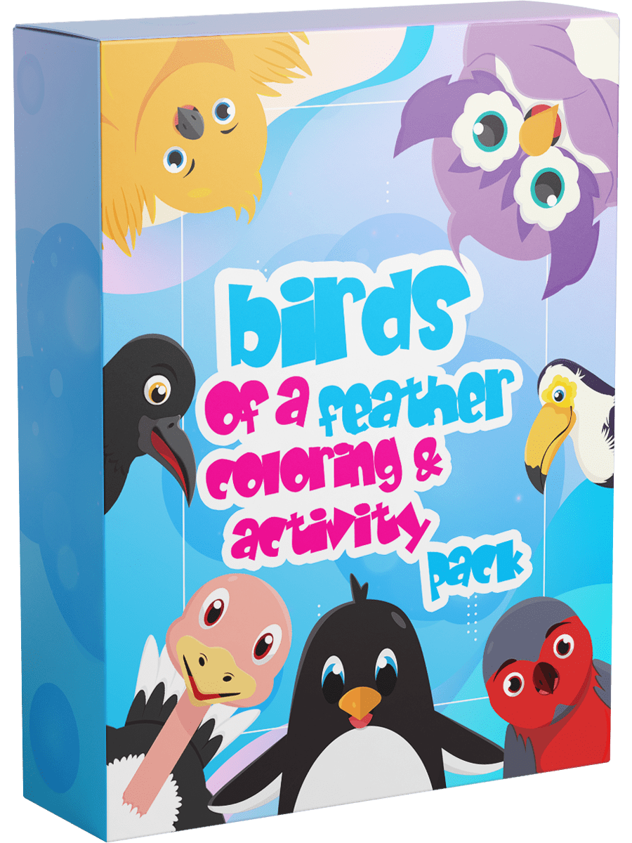 Birds of a Feather Coloring Pack