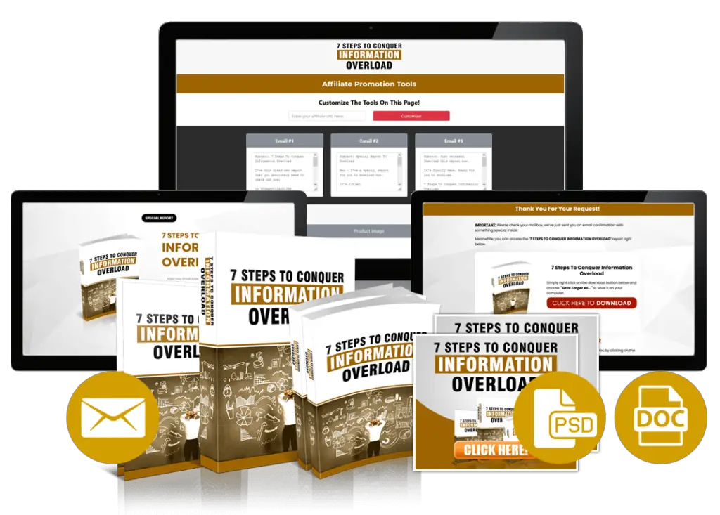 [PLR] 7 Steps To Conquer Information Overload