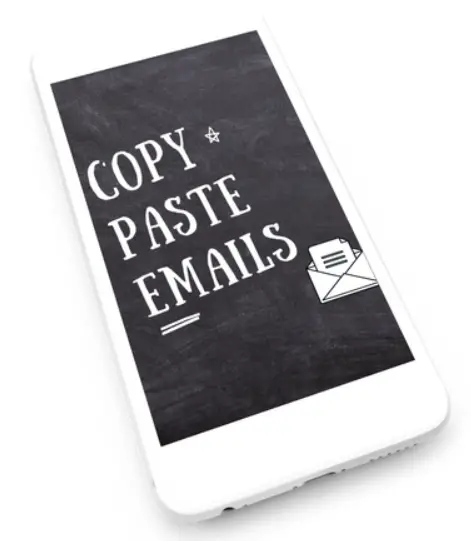 Copy Paste Emails