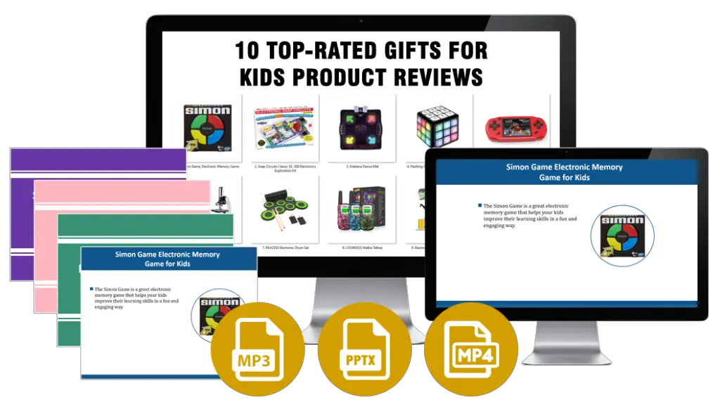 [PLR] Top 10 Gifts For Kids Product Reviews