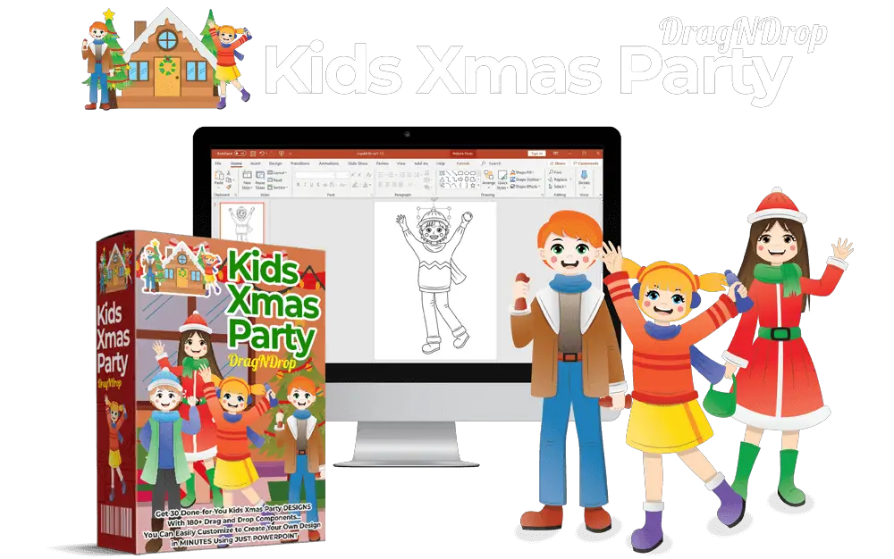 Kids Xmas Party DragNDrop