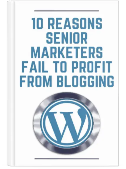 10 Reasons Senior Marketers Fail to Profit From Blogging