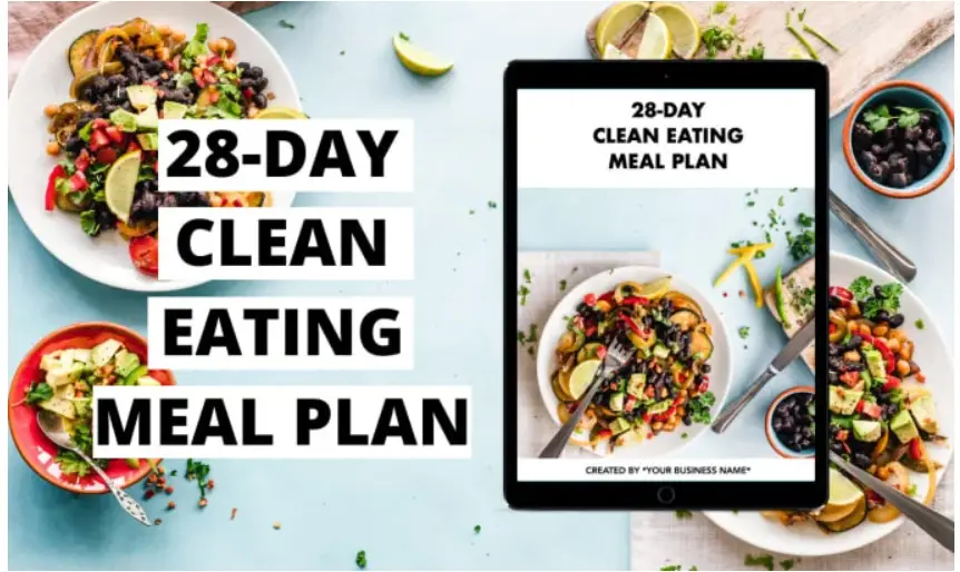 28 Day Clean Eating Meal Plan