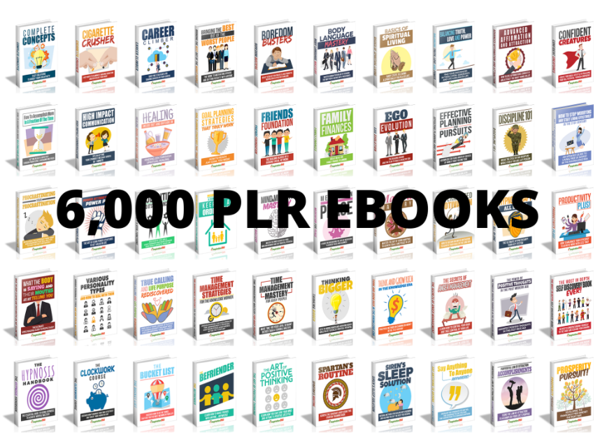 PLR eBooks Pack Review, Bonus Demo 6,000 High Demand Niche PLR ebooks