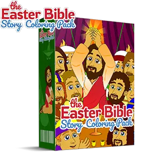 Easter Bible Story Coloring Pack
