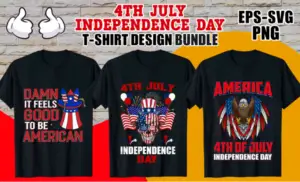 4th July Independence Day T-Shirt