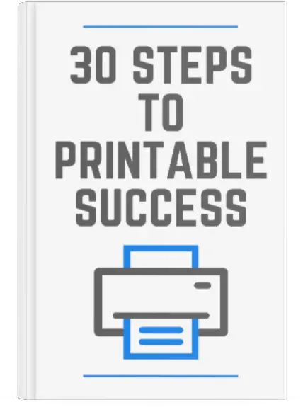 30 Steps to Printable Success PLR