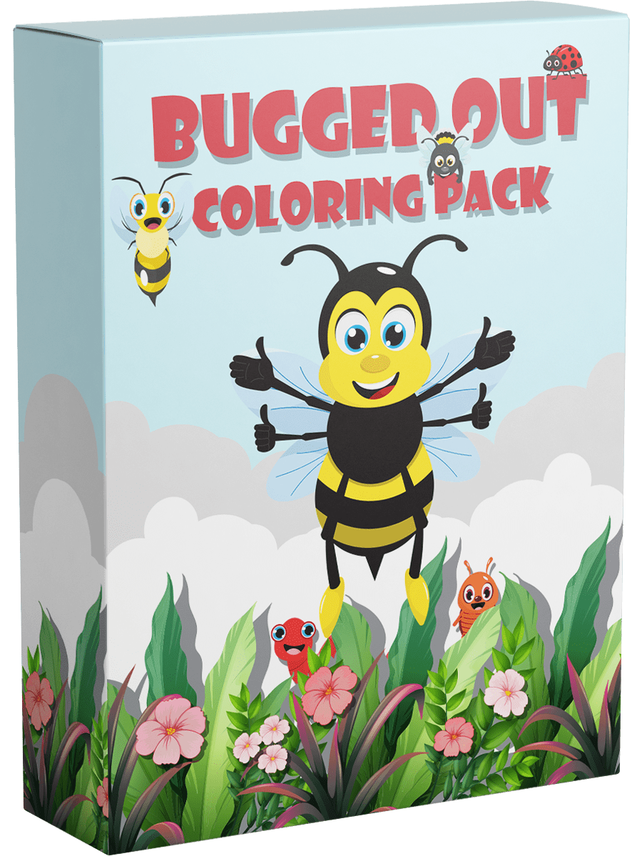 Bugged Out Coloring Pack