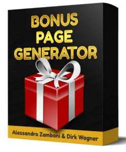 Bonus Page Generator