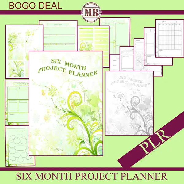 Six Month Project Planner