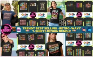 100+ Trendy Best Selling Tshirt Designs
