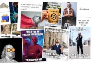 Crypto Memes with PLR and Training