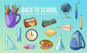 Back to School - DFY Clip Art