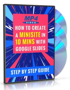 How To Create a Minisite in 10 Mins With Google Slides