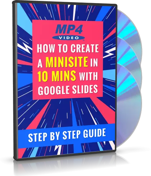 Create a Minisite in 10 Mins With Google Slides PLR