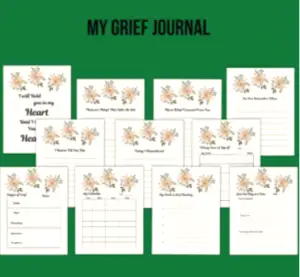 My Grief Journal Template Pack