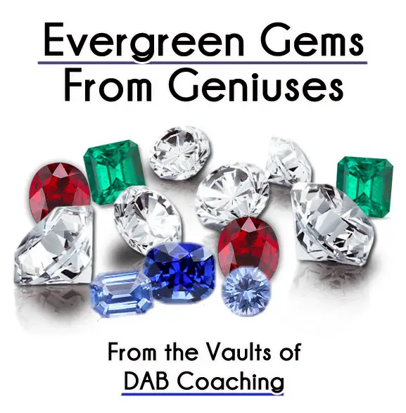 Evergreen Gems From Geniuses