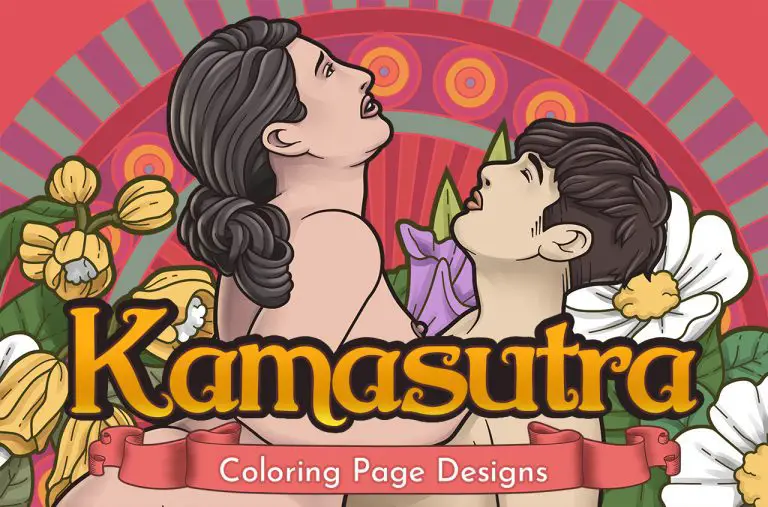 Kama Sutra Coloring Pages PLR