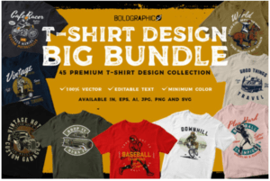 Vector T-shirt Design BIG BUNDLE