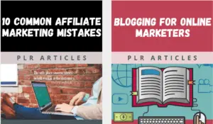 Affiliate Marketing Mistakes And Blogging For Marketer PLR