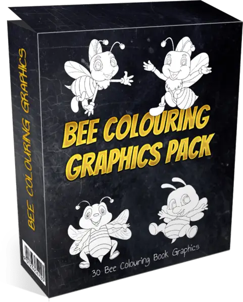 Beecoloringgraphicspack