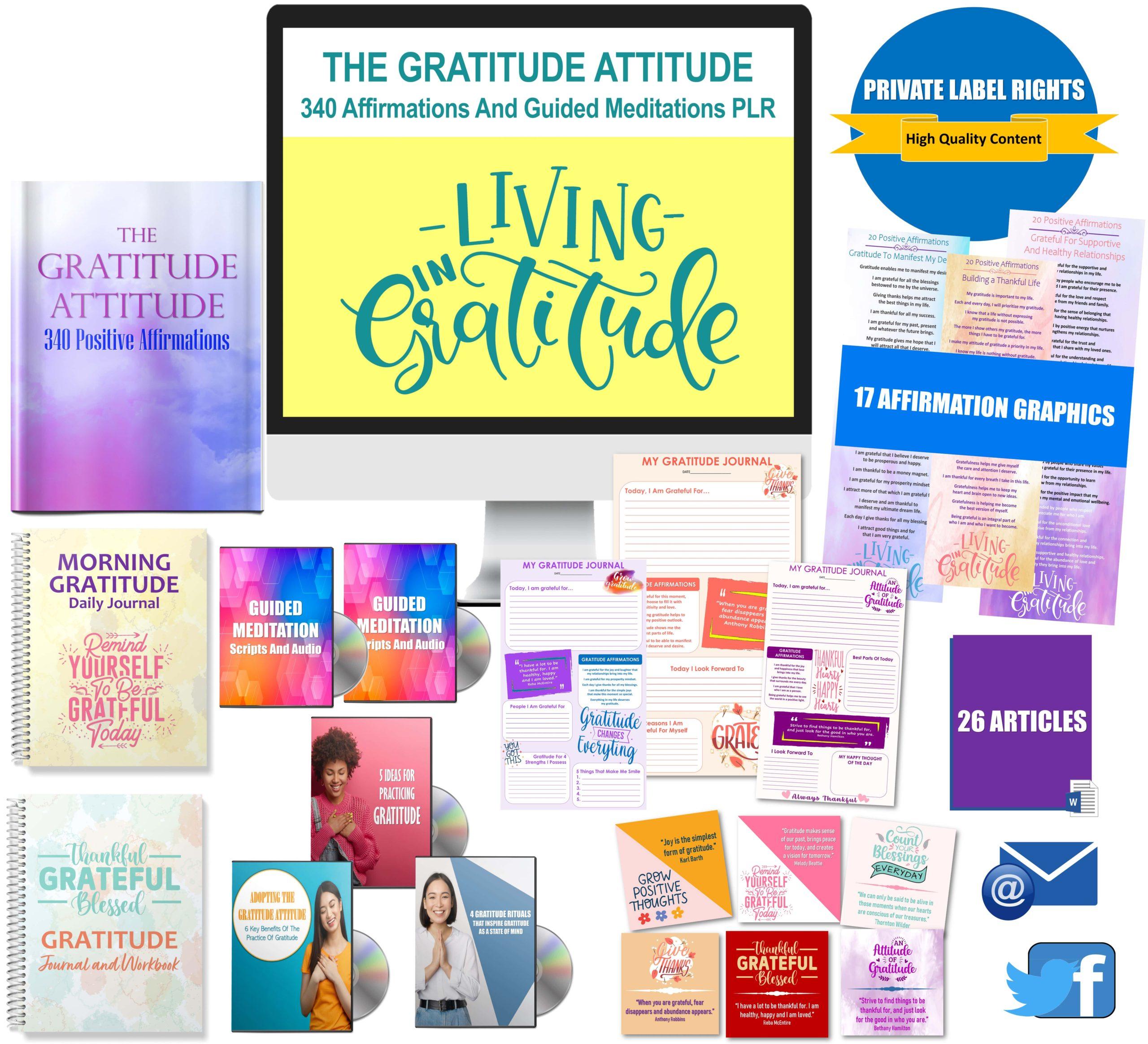 The Gratitude Attitude PLR