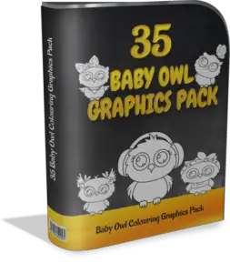 Baby Owl Graphics Pack