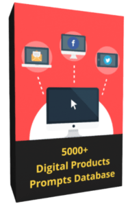 (PLR) 5000+ Digital Products Ideas AI Prompts Database