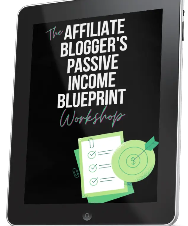 Theaffiliatebloggerspassiveincomeblueprintworkshop