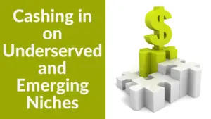 Cashing in on Underserved and Emerging Niches