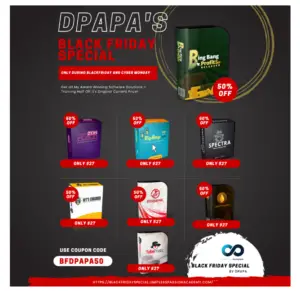 DPAPA's Black Friday Special