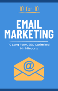 20-for-10 Email Marketing Mini-Reports PLR