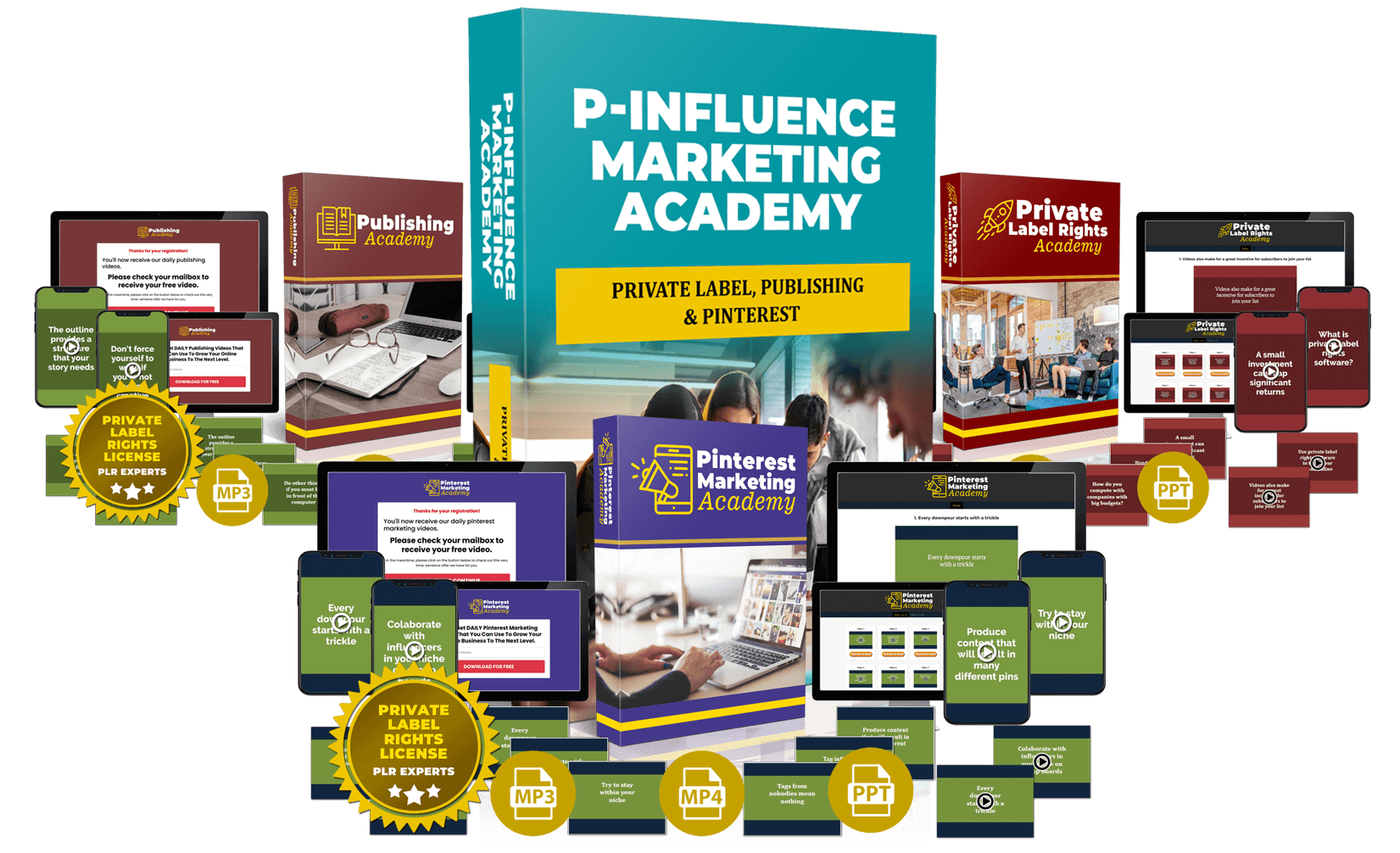 PInfluence Marketing Academy 60 Engaging Video Series
