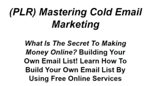 (PLR) Mastering Cold Email Marketing